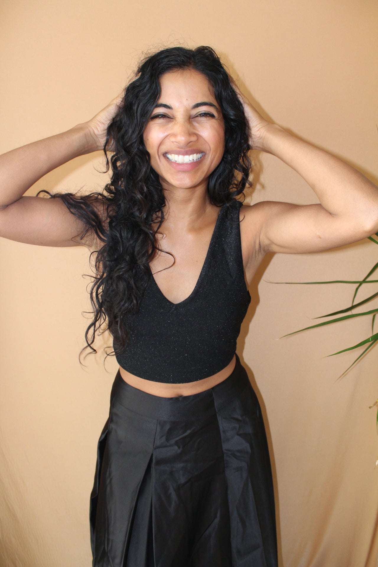 The Stardust Sleeveless Sari Blouse - Khushey