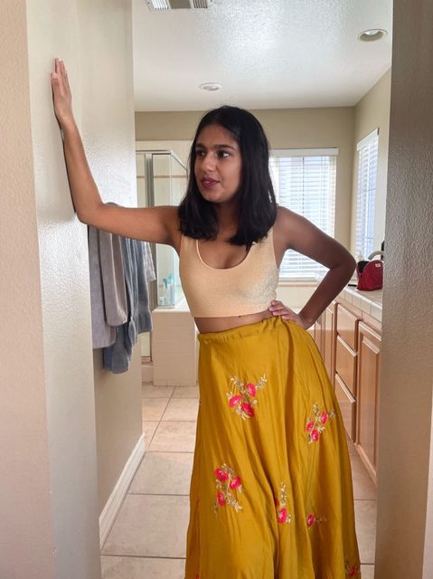 The Gold Standard Sleeveless Sari Blouse - Khushey