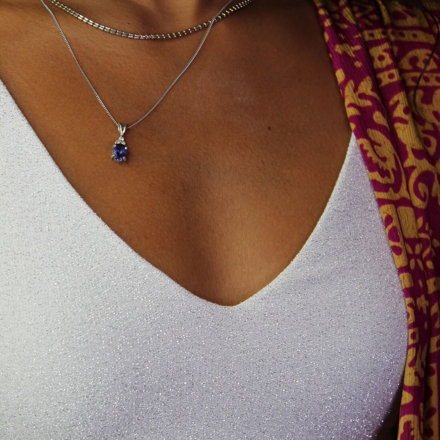 Ice Queen Sleeveless Sari Blouse - Khushey