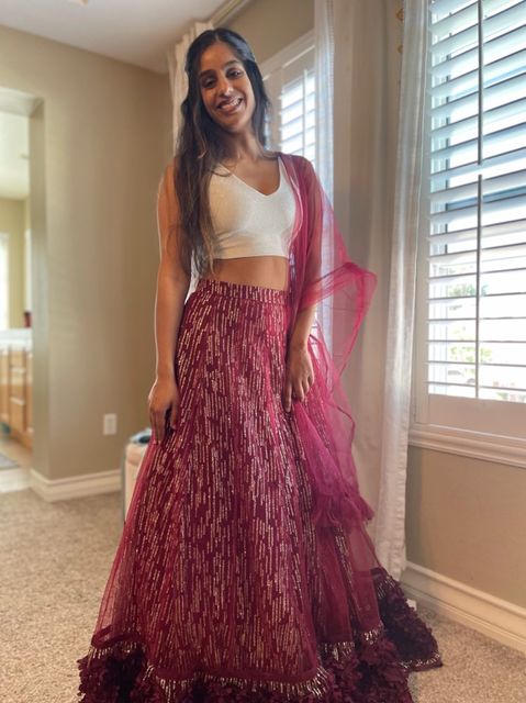 Ice Queen Sleeveless Sari Blouse - Khushey