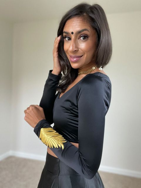 Classic Black Long Sleeve Blouse - Khushey